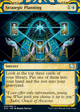Strategic Planning (Etched Foil) [Strixhaven Mystical Archive] | Tabernacle Games