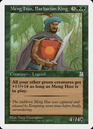 Meng Huo, Barbarian King [Portal Three Kingdoms] | Tabernacle Games