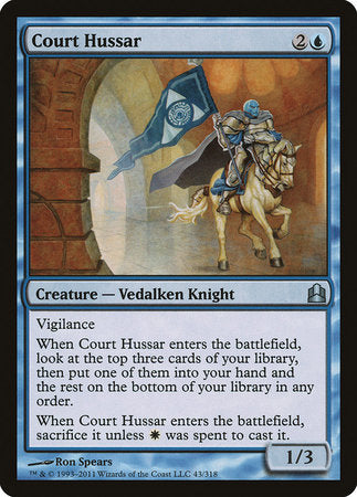 Court Hussar [Commander 2011] | Tabernacle Games