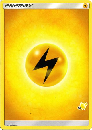 Lightning Energy (Pikachu Stamp #43) [Battle Academy 2020] | Tabernacle Games