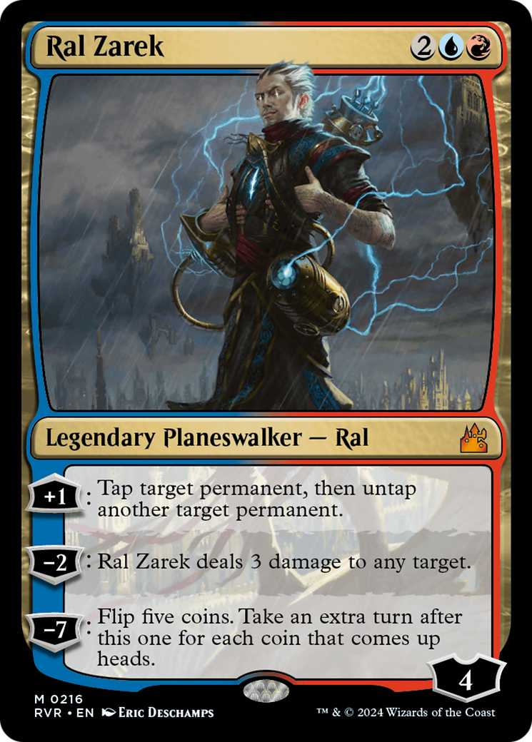 Ral Zarek [Ravnica Remastered] | Tabernacle Games