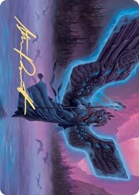 Mistwalker Art Card (Gold-Stamped Signature) [Kaldheim: Art Series] | Tabernacle Games
