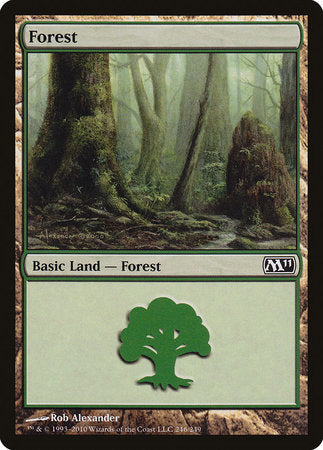 Forest (246) [Magic 2011] | Tabernacle Games