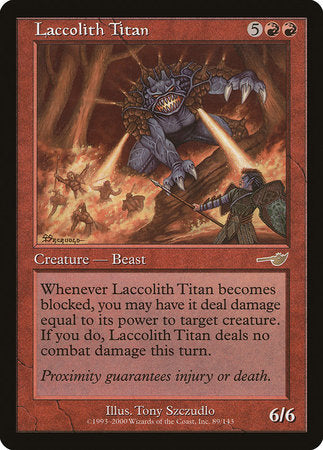 Laccolith Titan [Nemesis] | Tabernacle Games