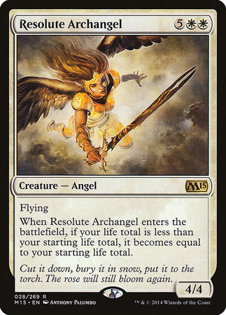 Resolute Archangel [Magic 2015] | Tabernacle Games