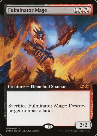 Fulminator Mage [Ultimate Box Topper] | Tabernacle Games