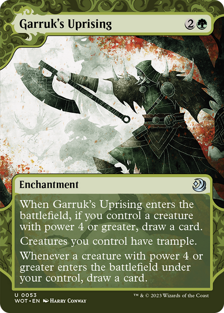 Garruk's Uprising [Wilds of Eldraine: Enchanting Tales] | Tabernacle Games