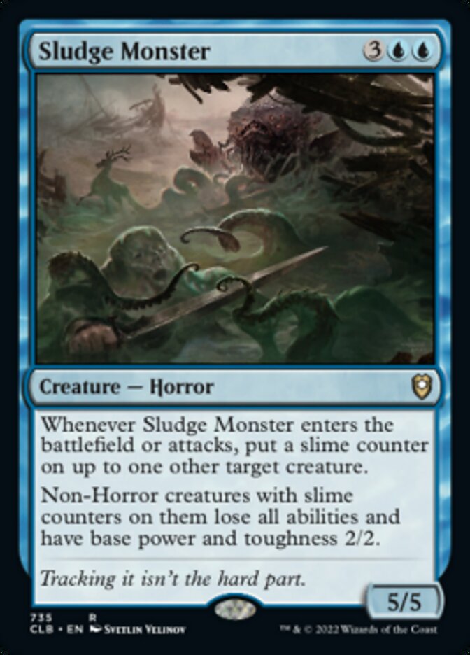 Sludge Monster [Commander Legends: Battle for Baldur's Gate] | Tabernacle Games