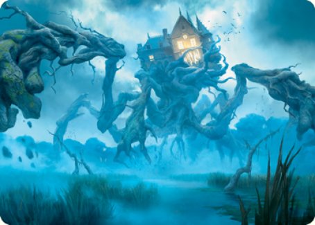 Creeping Inn Art Card [Innistrad: Midnight Hunt Art Series] | Tabernacle Games