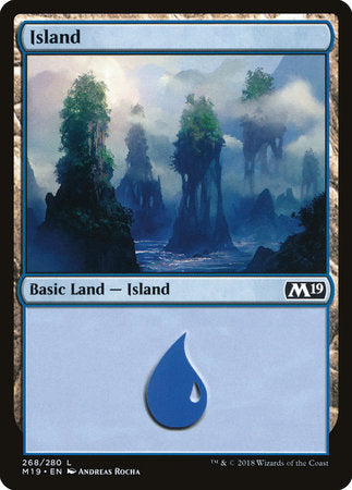 Island (268) [Core Set 2019] | Tabernacle Games