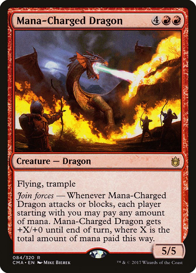 Mana-Charged Dragon [Commander Anthology] | Tabernacle Games