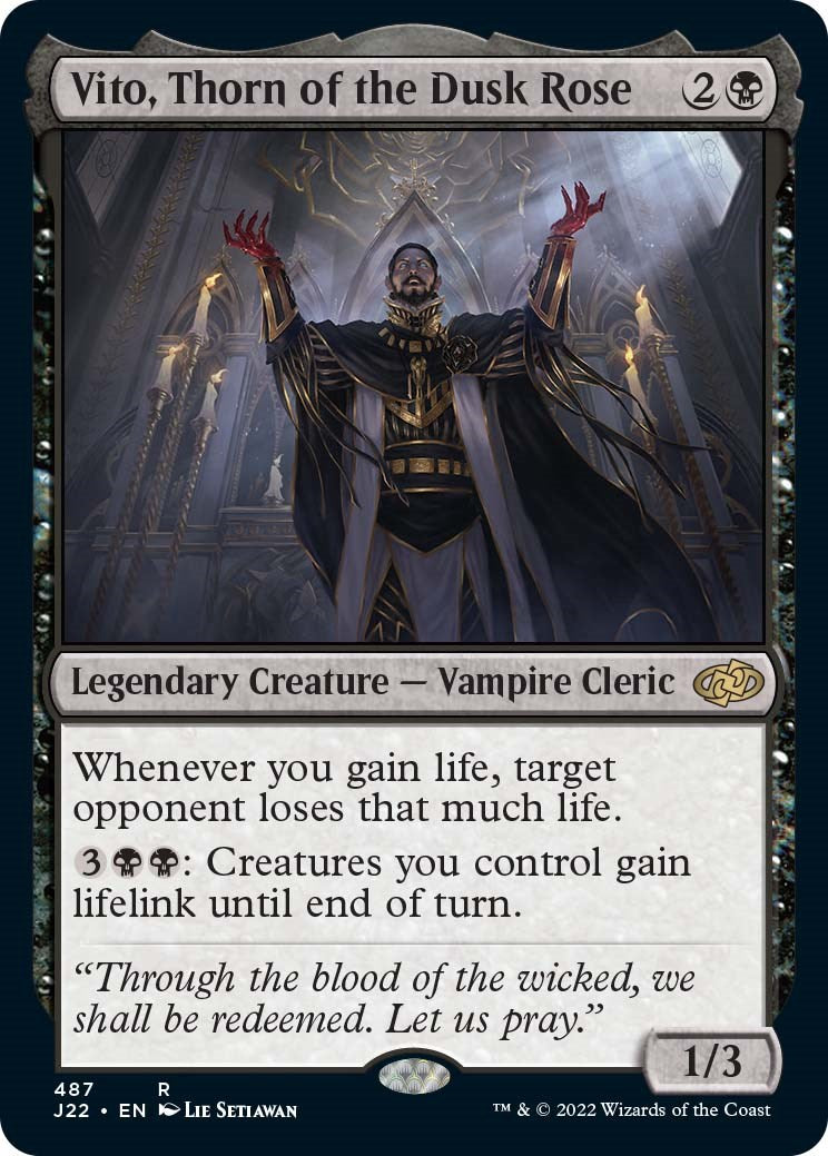 Vito, Thorn of the Dusk Rose [Jumpstart 2022] | Tabernacle Games