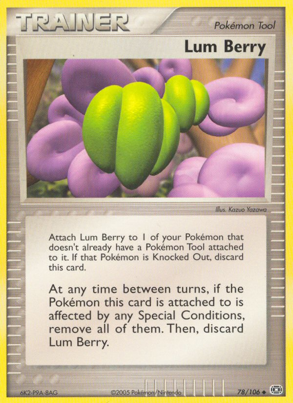 Lum Berry (78/106) [EX: Emerald] | Tabernacle Games