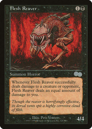 Flesh Reaver [Urza's Saga] | Tabernacle Games