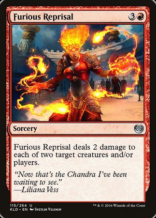 Furious Reprisal [Kaladesh] | Tabernacle Games