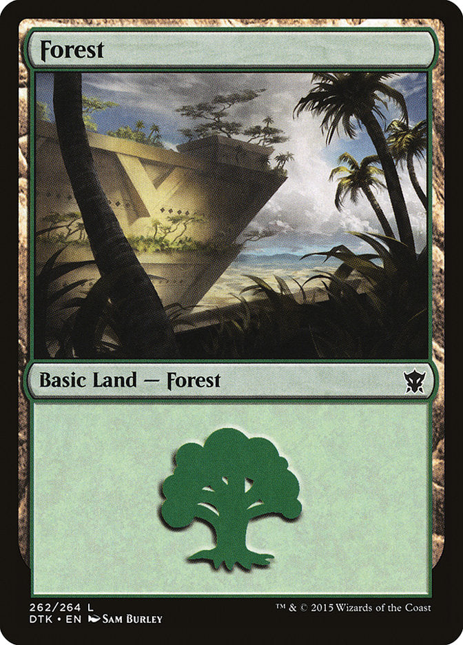 Forest (262) [Dragons of Tarkir] | Tabernacle Games