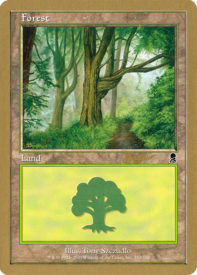 Forest (shh350) (Sim Han How) [World Championship Decks 2002] | Tabernacle Games