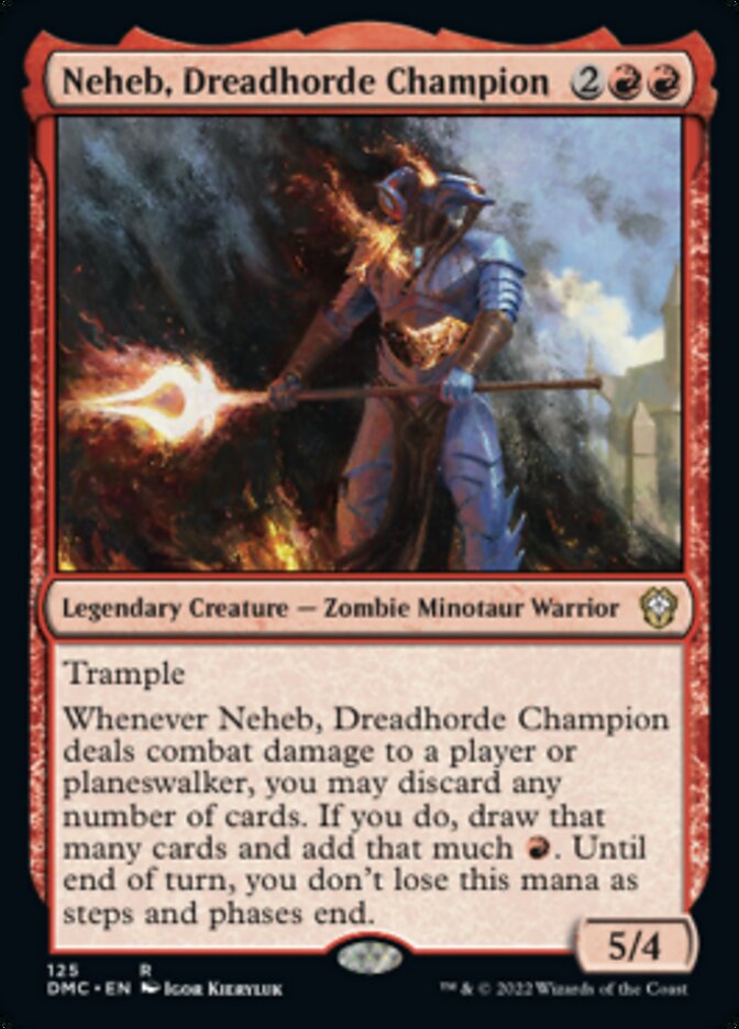 Neheb, Dreadhorde Champion [Dominaria United Commander] | Tabernacle Games