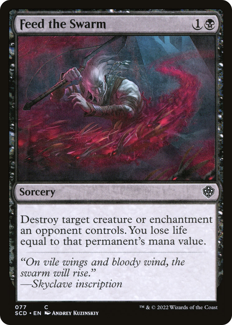 Feed the Swarm [Starter Commander Decks] | Tabernacle Games