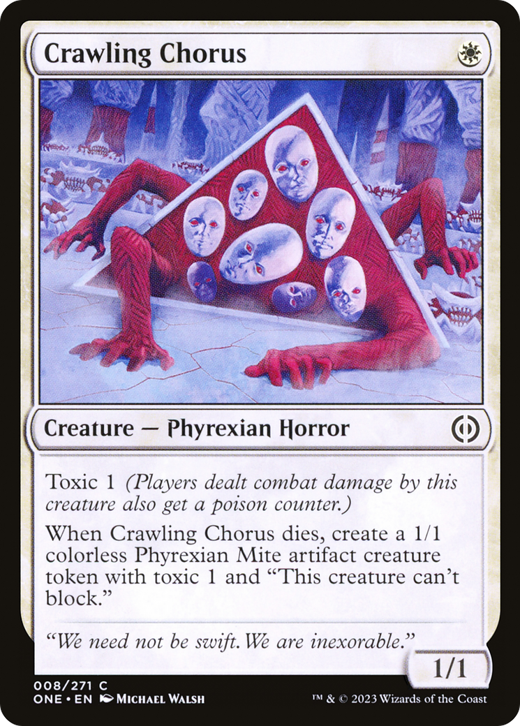 Crawling Chorus [Phyrexia: All Will Be One] | Tabernacle Games