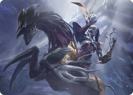 Ria Ivor, Bane of Bladehold Art Card [Phyrexia: All Will Be One Art Series] | Tabernacle Games