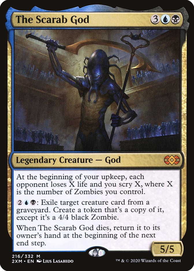 The Scarab God [Double Masters] | Tabernacle Games