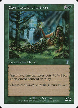 Yavimaya Enchantress [Seventh Edition] | Tabernacle Games