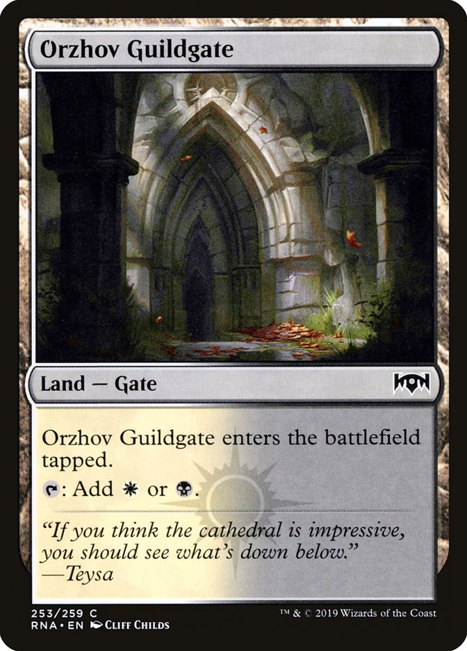 Orzhov Guildgate (253/259) [Ravnica Allegiance] | Tabernacle Games
