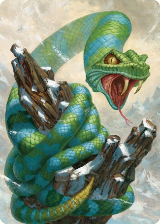 Ohran Frostfang Art Card [Commander Masters Art Series] | Tabernacle Games