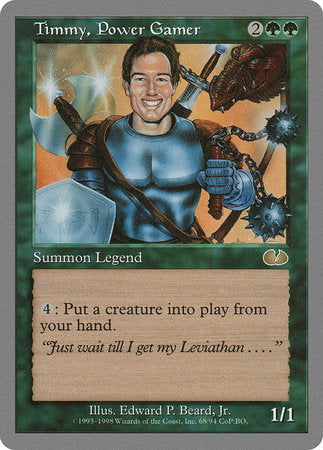 Timmy, Power Gamer [Unglued] | Tabernacle Games