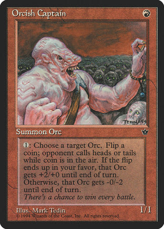 Orcish Captain [Fallen Empires] | Tabernacle Games