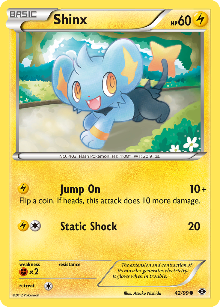 Shinx (42/99) [Black & White: Next Destinies] | Tabernacle Games