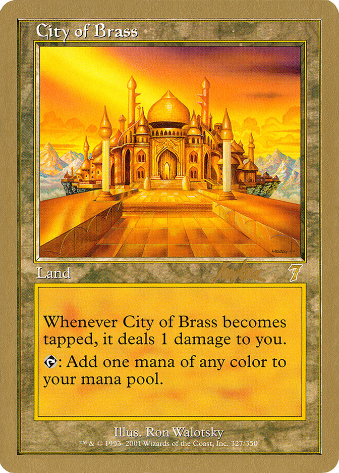 City of Brass (Brian Kibler) [World Championship Decks 2002] | Tabernacle Games