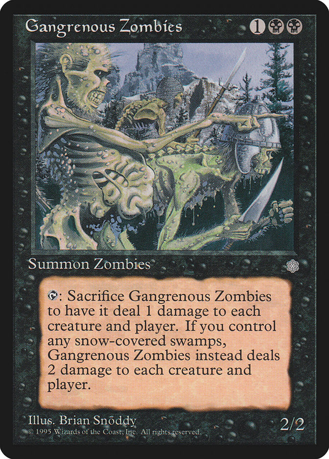 Gangrenous Zombies [Ice Age] | Tabernacle Games