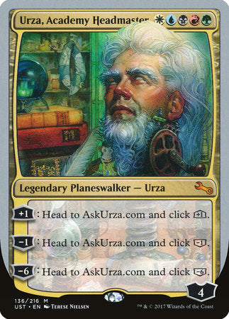 Urza, Academy Headmaster [Unstable] | Tabernacle Games