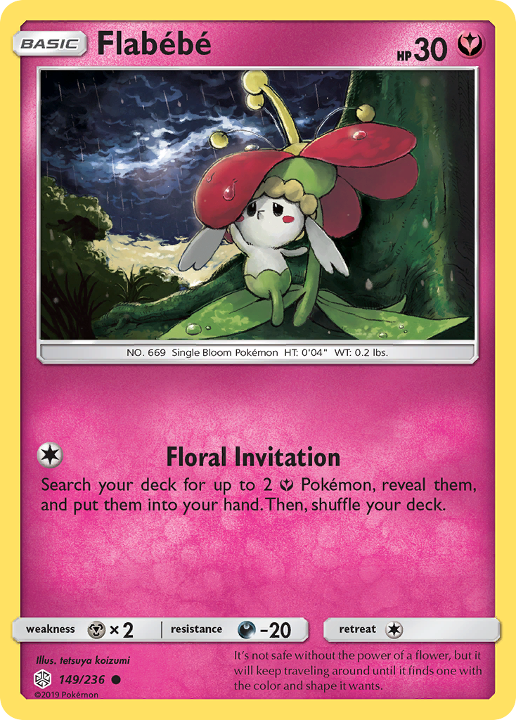 Flabebe (149/236) [Sun & Moon: Cosmic Eclipse] | Tabernacle Games