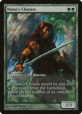 Nissa's Chosen [Zendikar Promos] | Tabernacle Games