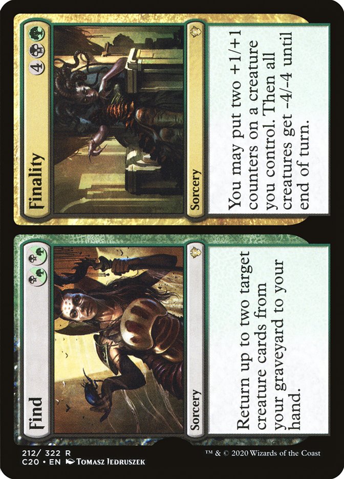 Find // Finality [Commander 2020] | Tabernacle Games