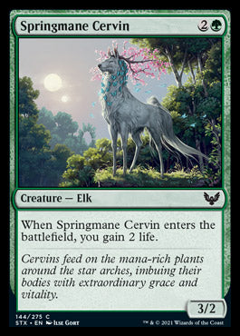 Springmane Cervin [Strixhaven: School of Mages] | Tabernacle Games
