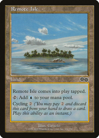 Remote Isle [Urza's Saga] | Tabernacle Games