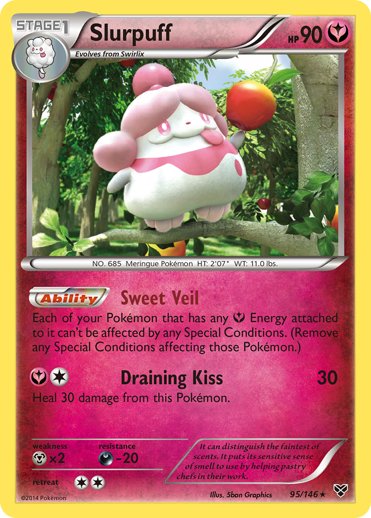 Slurpuff (95/146) [XY: Base Set] | Tabernacle Games