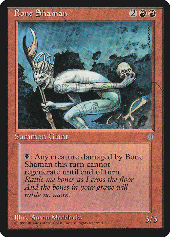 Bone Shaman [Ice Age] | Tabernacle Games