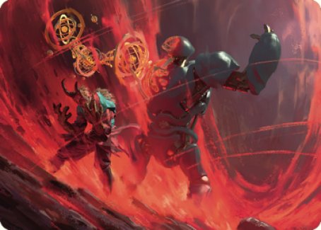 Twinferno Art Card [Dominaria United Art Series] | Tabernacle Games