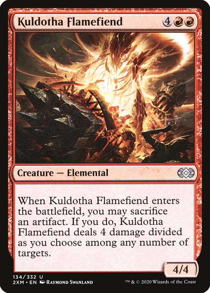 Kuldotha Flamefiend [Double Masters] | Tabernacle Games