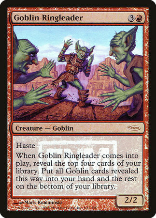 Goblin Ringleader [Friday Night Magic 2007] | Tabernacle Games