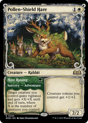 Pollen-Shield Hare // Hare Raising (Promo Pack) [Wilds of Eldraine Promos] | Tabernacle Games