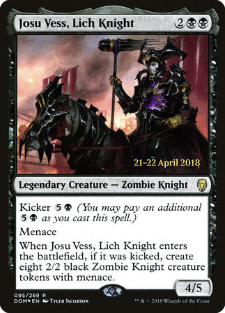 Josu Vess, Lich Knight [Dominaria Promos] | Tabernacle Games