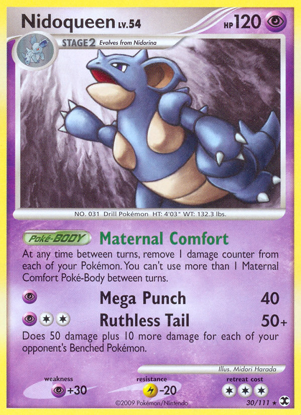 Nidoqueen (30/111) [Platinum: Rising Rivals] | Tabernacle Games