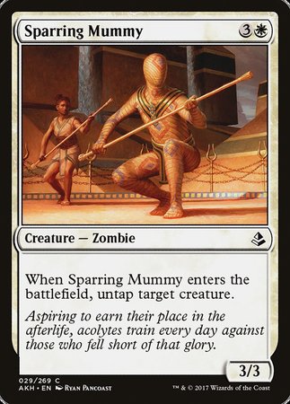 Sparring Mummy [Amonkhet] | Tabernacle Games