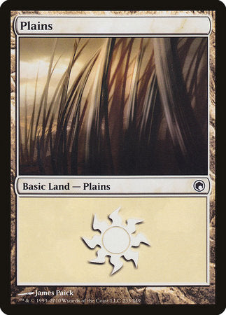 Plains (233) [Scars of Mirrodin] | Tabernacle Games